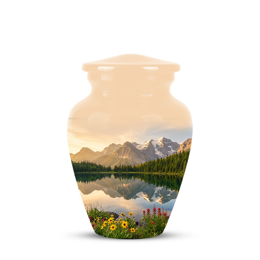 Mountain Cremation Urns For Ashes - Beautiful Funeral Urns For Nature Lovers