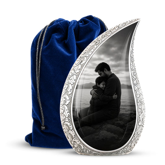 Personalized Father Cremation Urn - Memorial Tribute Urns For Fathers