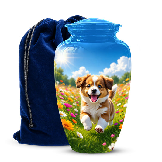 Personalized Dog Cremation Urn - Handcrafted Memorial Urns For Pet Ashes