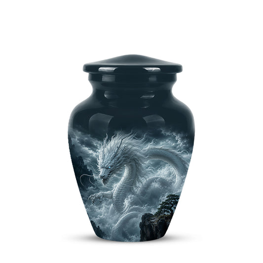 Dragon Cremation Urn = Custom Artistic Adult Memorial Urns For Ashes