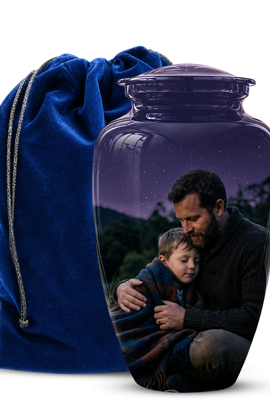 Father & Son Eternal's Love - Personalized Memorial Urns For Loved Ones Ashes
