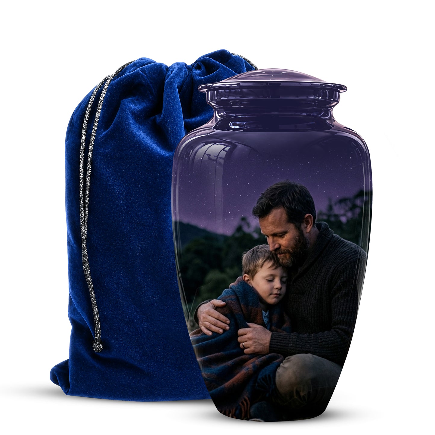 Father & Son Eternal's Love - Personalized Memorial Urns For Loved Ones Ashes