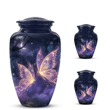 10 inch Large Urn with 2 Keepsake 3inch
