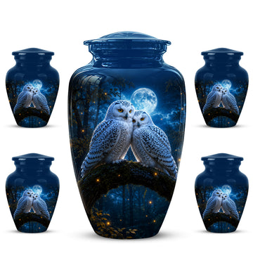 10 inch Large Urn with 4 Keepsake 3 inch