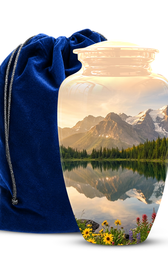 Mountain Cremation Urns For Ashes - Beautiful Funeral Urns For Nature Lovers