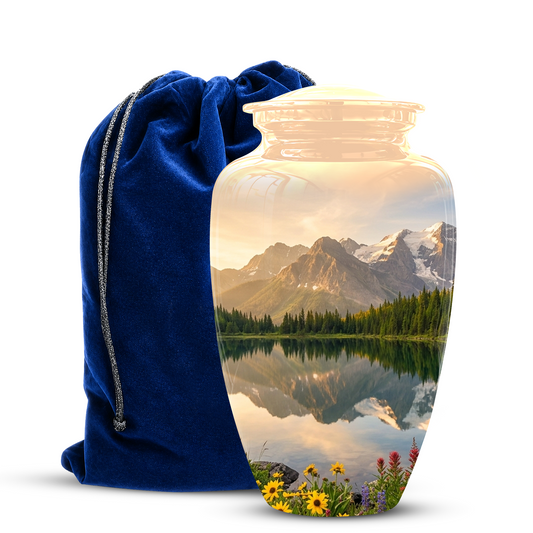 Mountain Cremation Urns For Ashes - Beautiful Funeral Urns For Nature Lovers