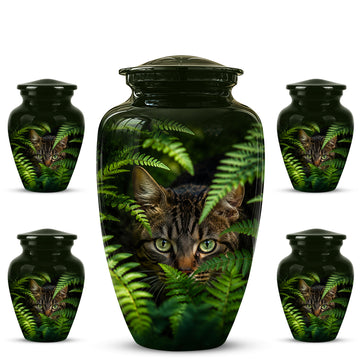 10 inch Large Urn with 4 Keepsake 3 inch