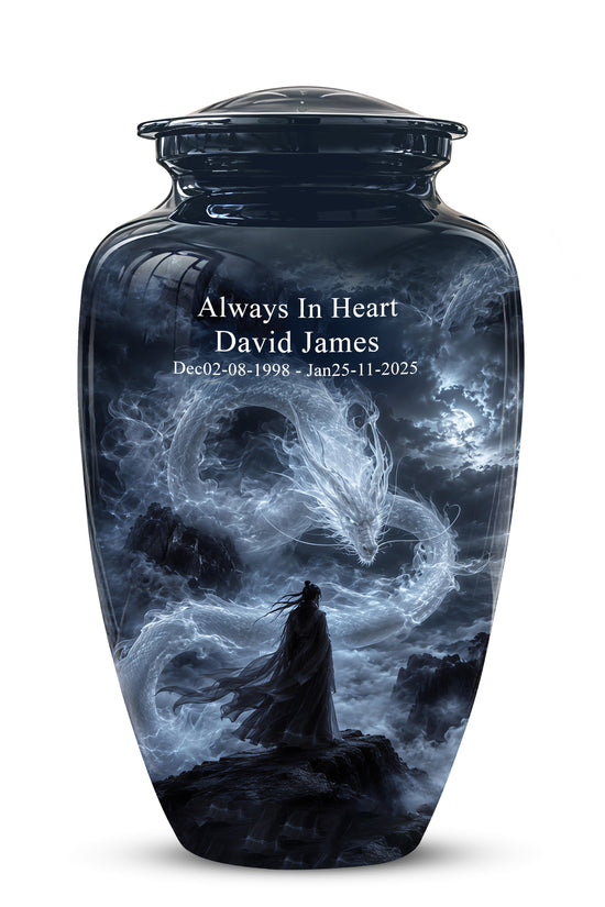 Dragon Cremation Urn - Mythical Dragon Memorial Urns For Human Ashes