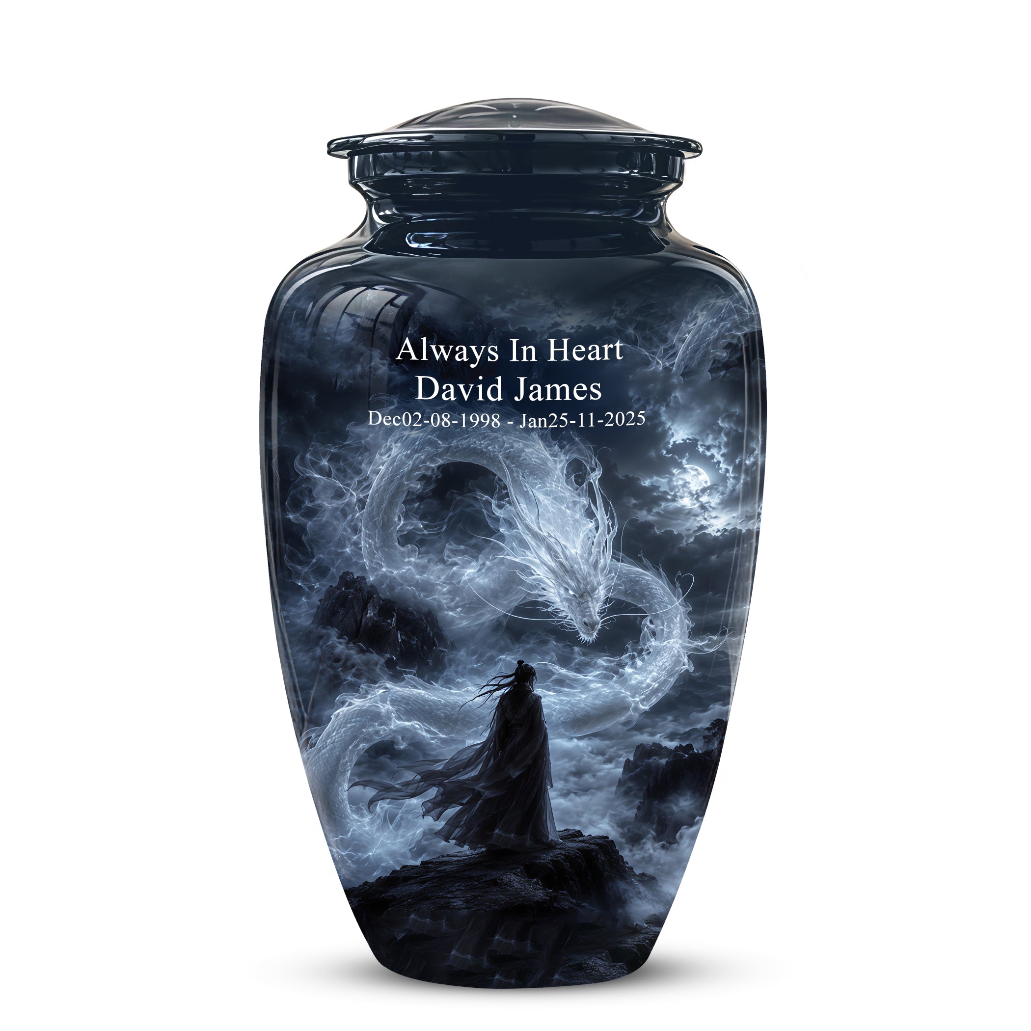 Dragon Cremation Urn - Mythical Dragon Memorial Urns For Human Ashes