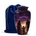 Father, Son & Mother Memorial Urn - Artistic Burial Urns For Human Ashes