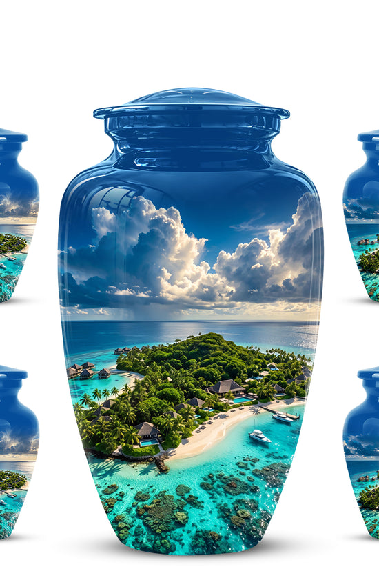 Beach Urns For Human Ashes - Custom Eternal Peaceful Tribute Urns