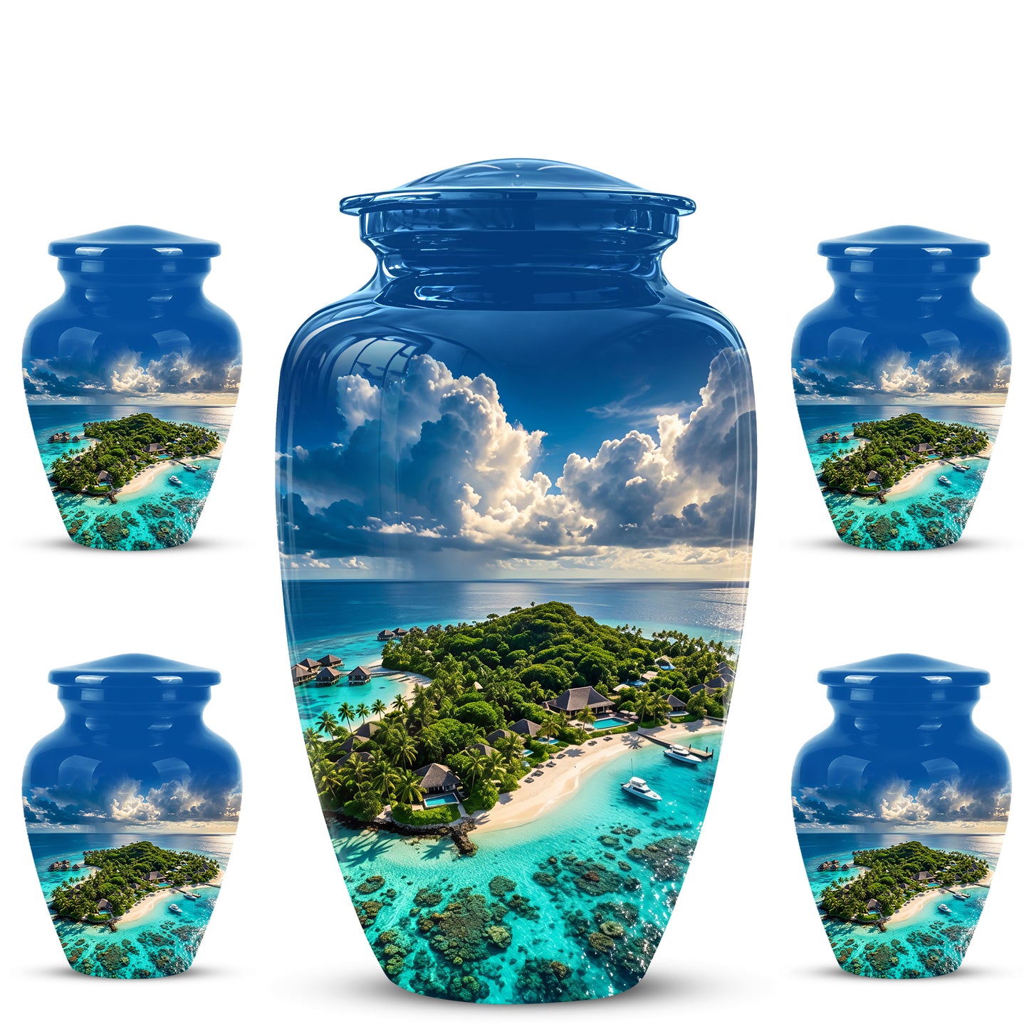 Beach Urns For Human Ashes - Custom Eternal Peaceful Tribute Urns