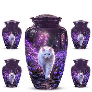 10 inch Large Urn with 4 Keepsake 3 inch