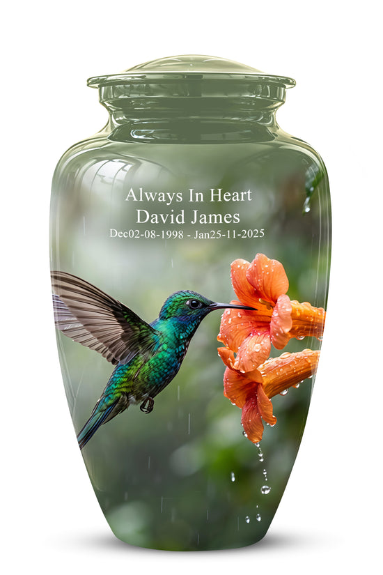 Hummingbird Memorial Urn for Ashes – Nature Inspired Design On Sale