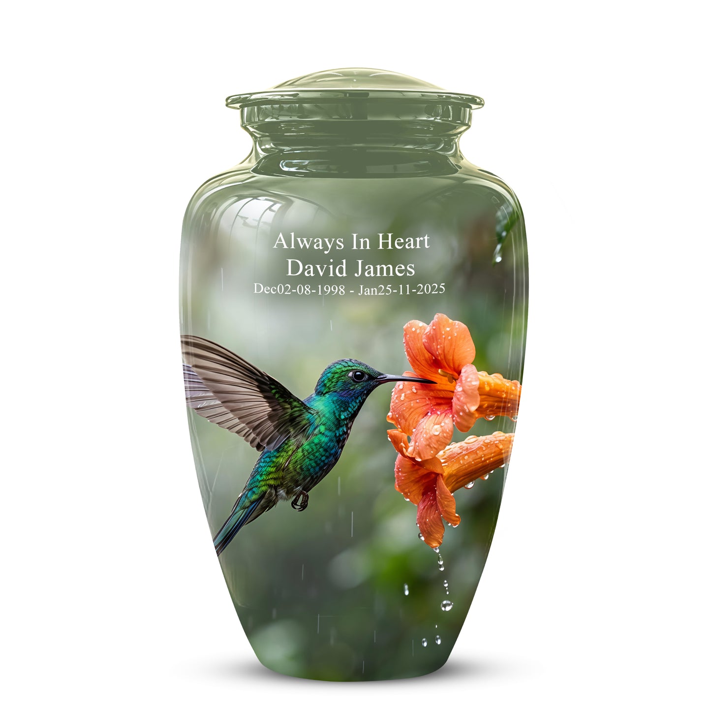 Hummingbird Memorial Urn for Ashes – Nature Inspired Design On Sale