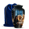 Black Angel Burial Urns - Personalized Memorial Urns For Mother Ashes
