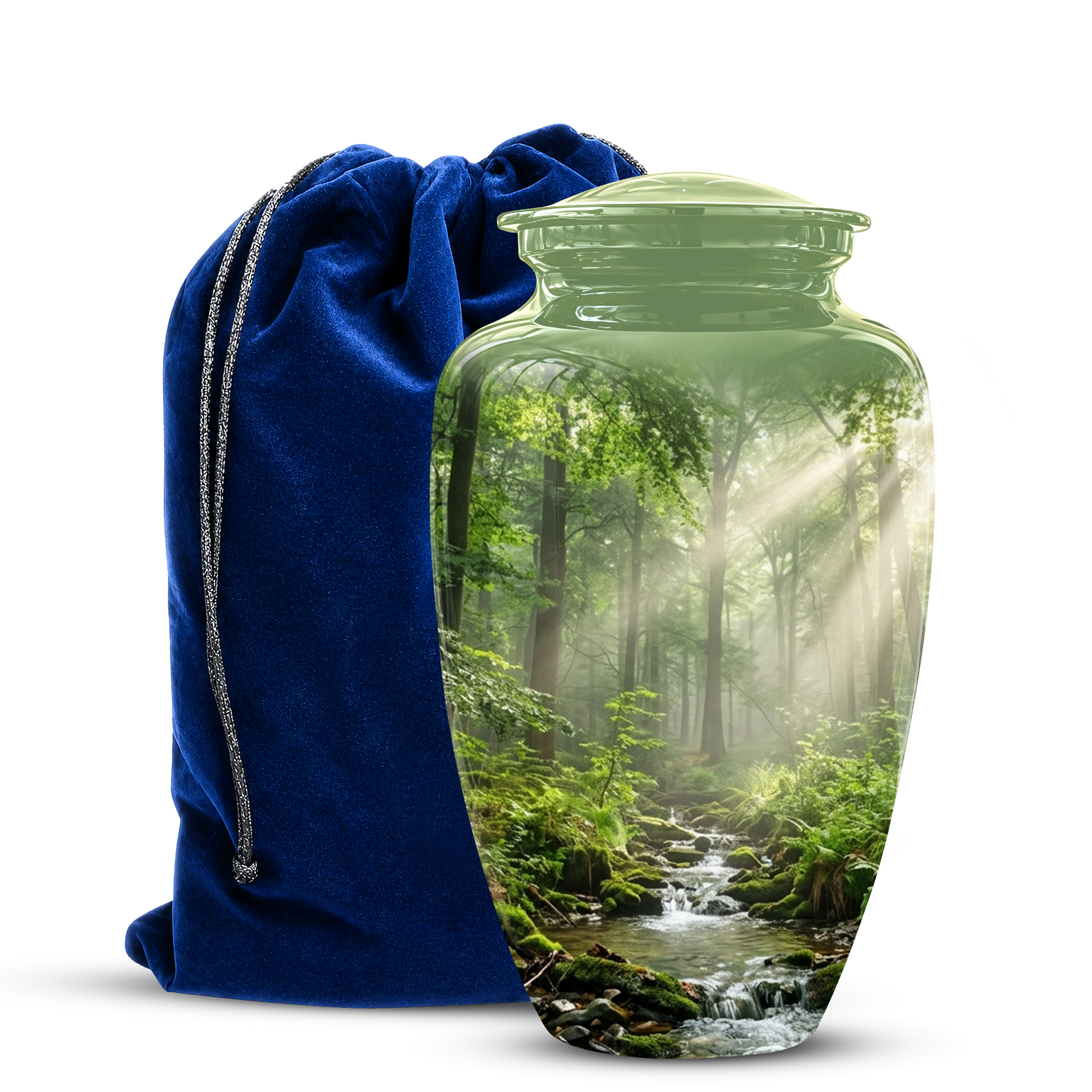Forest Scenic Cremation Urn - Artistic Funeral Urns For Nature Lover's Ashes