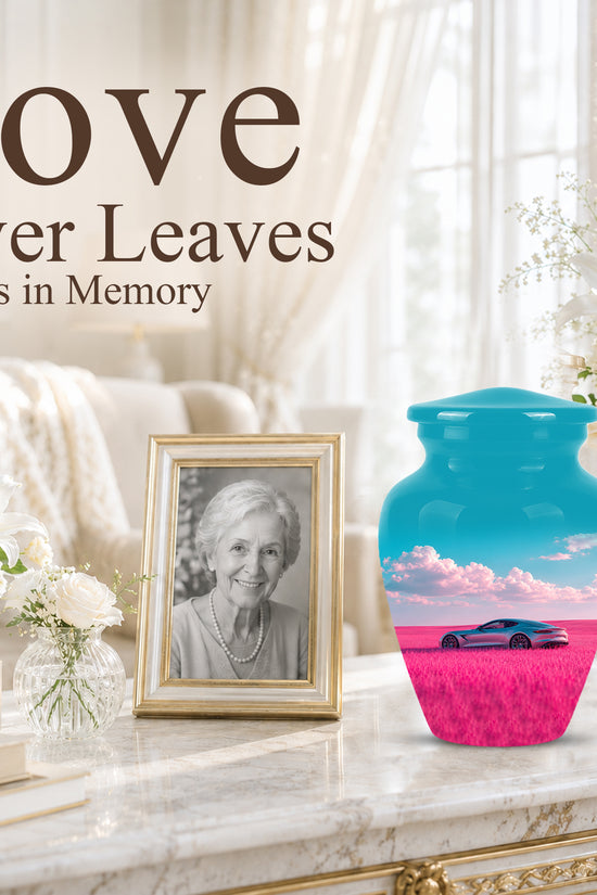 Personalized Sports Car Funeral Urn - Elegant Urns For Car Enthusiast