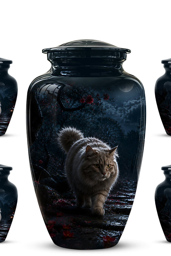 Custom Cat Cremation Urn - Handcrafted Pet Memorial Urns For Ashes