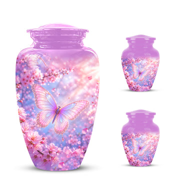 10 inch Large Urn with 2 Keepsake 3inch