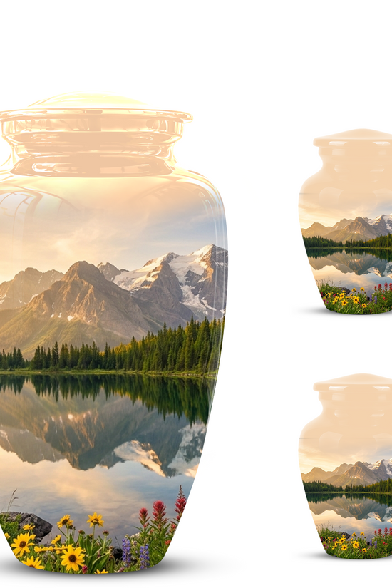 Mountain Cremation Urns For Ashes - Beautiful Funeral Urns For Nature Lovers