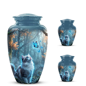 10 inch Large Urn with 2 Keepsake 3inch