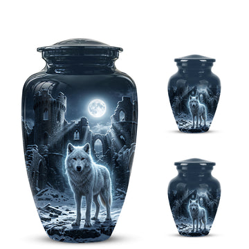 10 inch Large Urn with 2 Keepsake 3inch