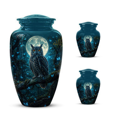 10 inch Large Urn with 2 Keepsake 3inch
