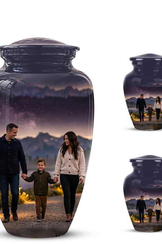 Father, Son & Mother Memorial Urn - Beautiful Tribute Urns For Loved Ones