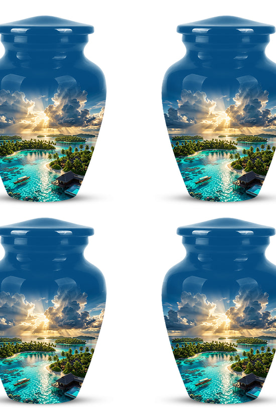 Beach Cremation Urn - Personalized Adult Urns For Human Ashes