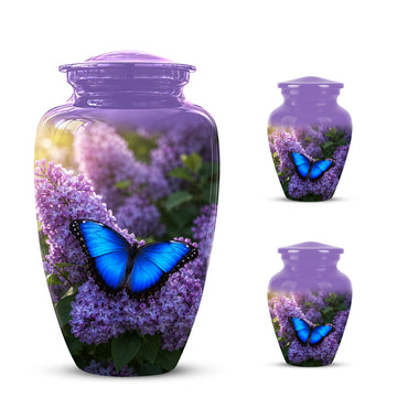10 inch Large Urn with 2 Keepsake 3inch