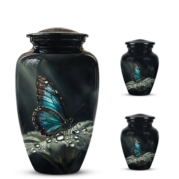 10 inch Large Urn with 2 Keepsake 3inch