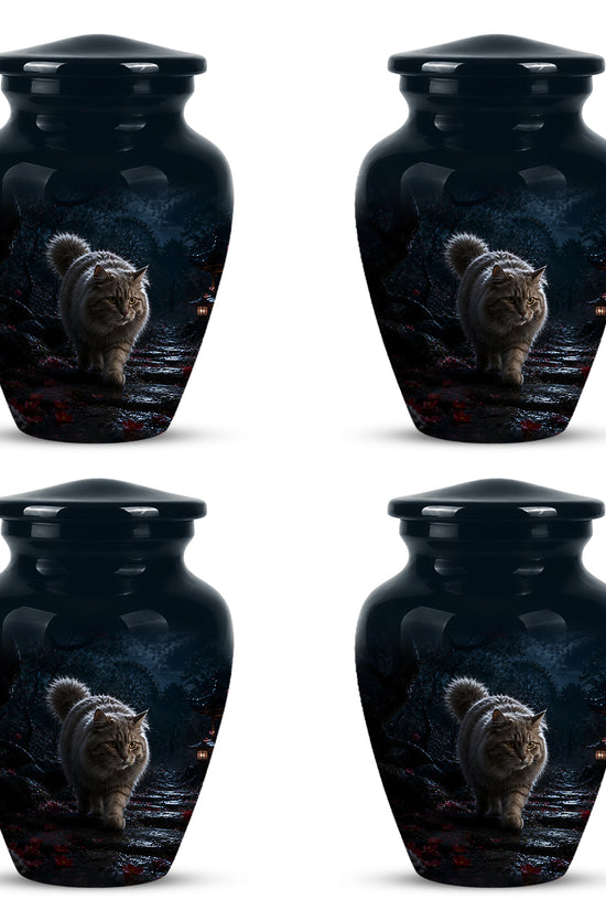 Custom Cat Cremation Urn - Handcrafted Pet Memorial Urns For Ashes