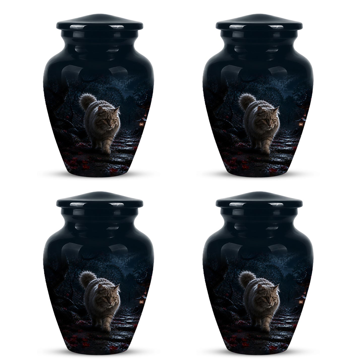 Custom Cat Cremation Urn - Handcrafted Pet Memorial Urns For Ashes
