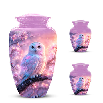 10 inch Large Urn with 2 Keepsake 3inch