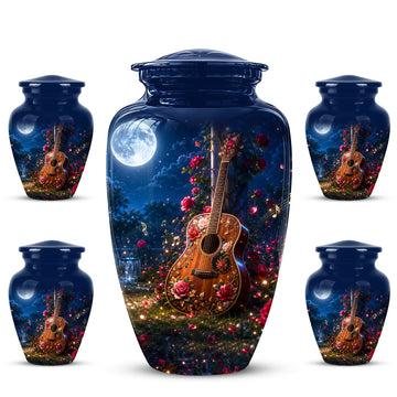 10 inch Large Urn with 4 Keepsake 3 inch