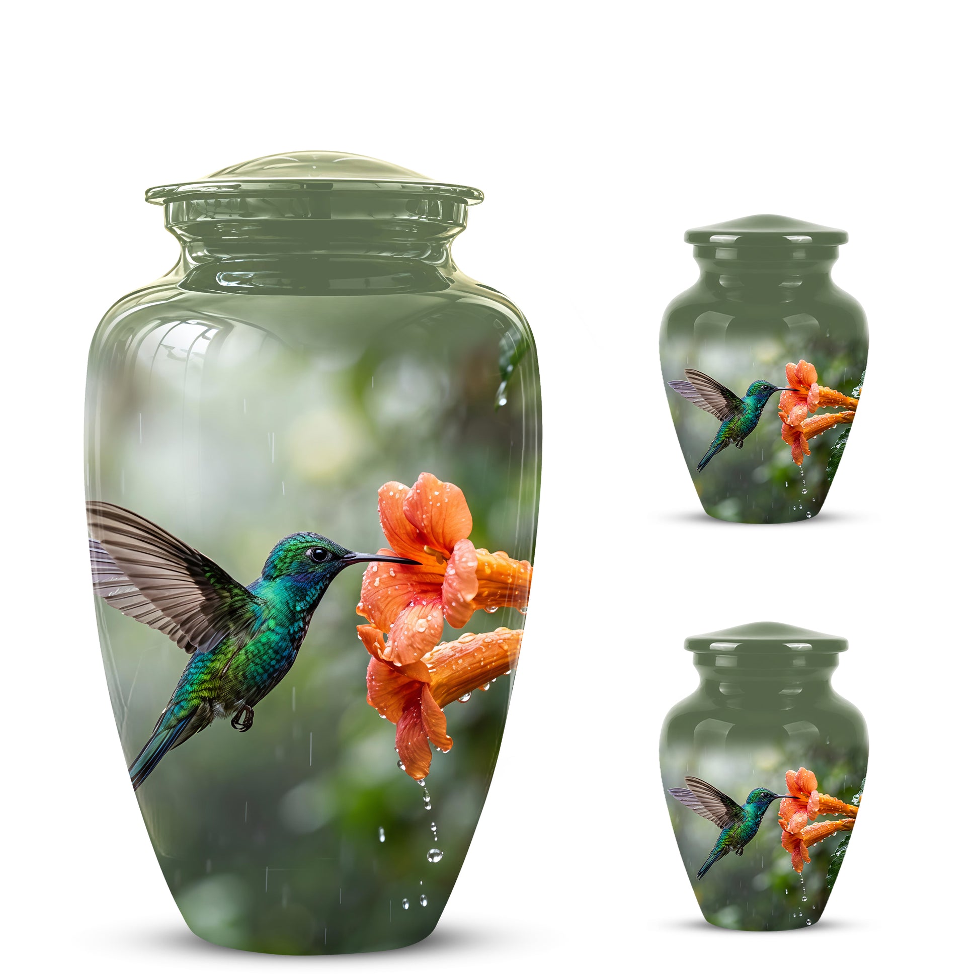 Hummingbird Memorial Urn for Ashes – Nature Inspired Design On Sale