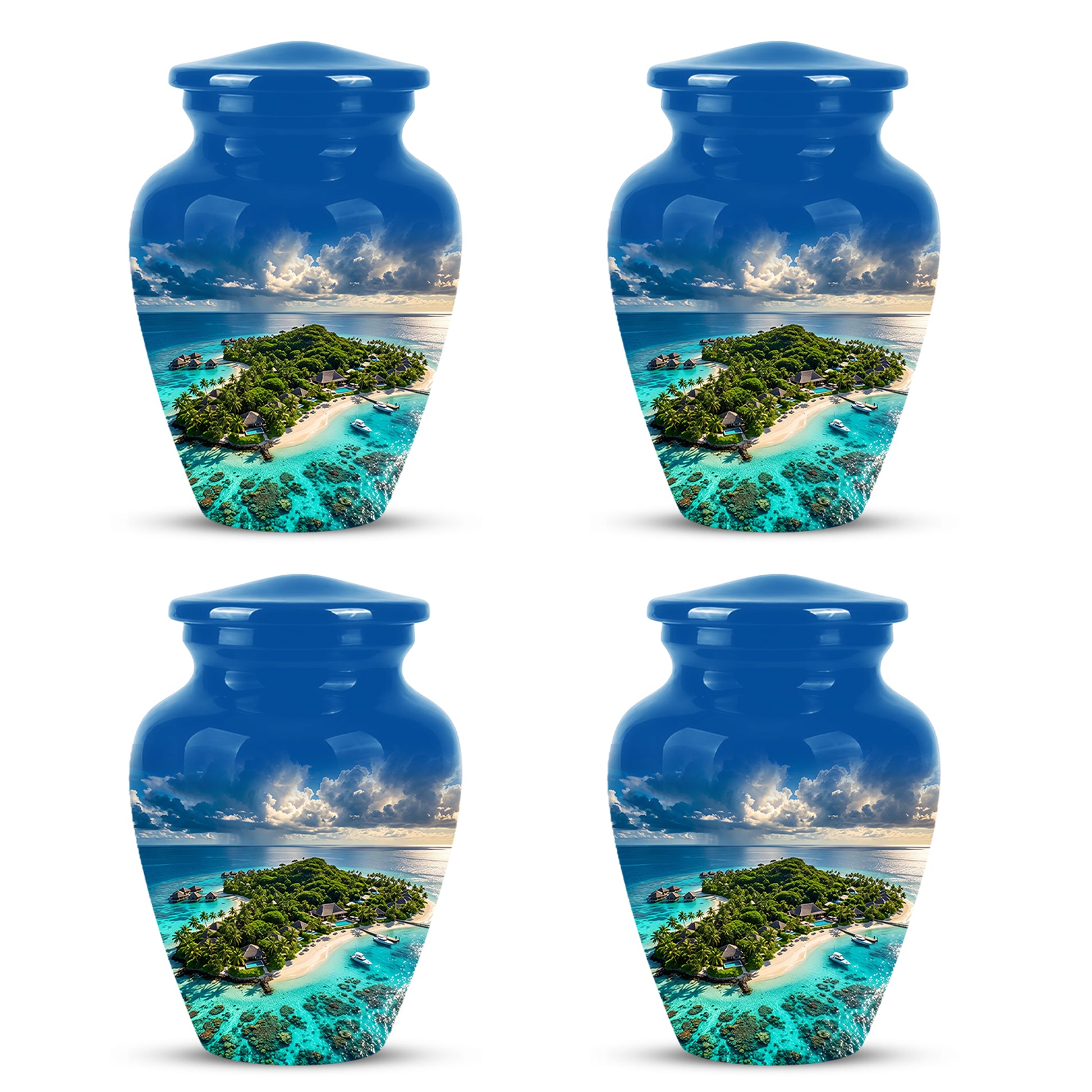 Beach Urns For Human Ashes - Custom Eternal Peaceful Tribute Urns