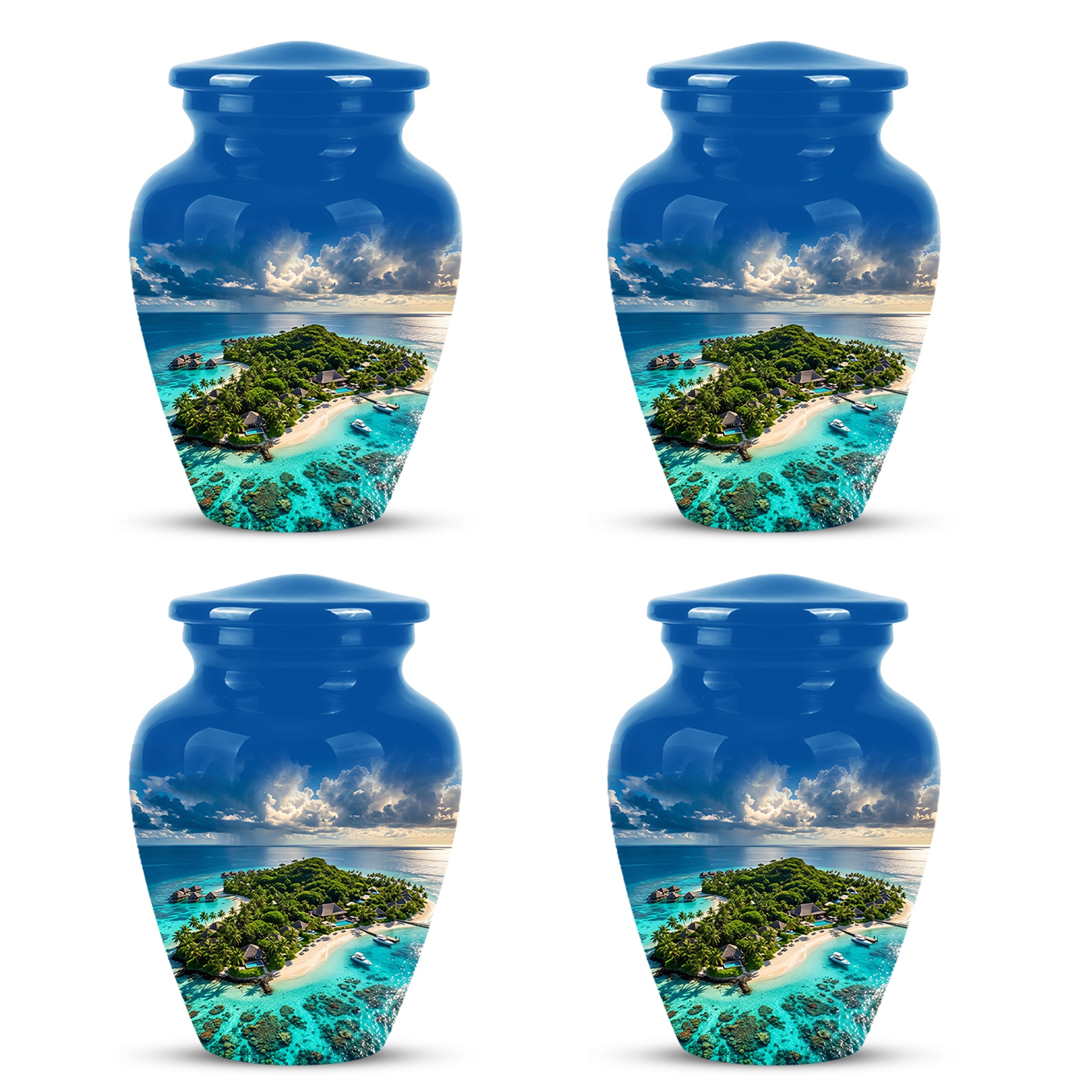 Beach Urns For Human Ashes - Custom Eternal Peaceful Tribute Urns