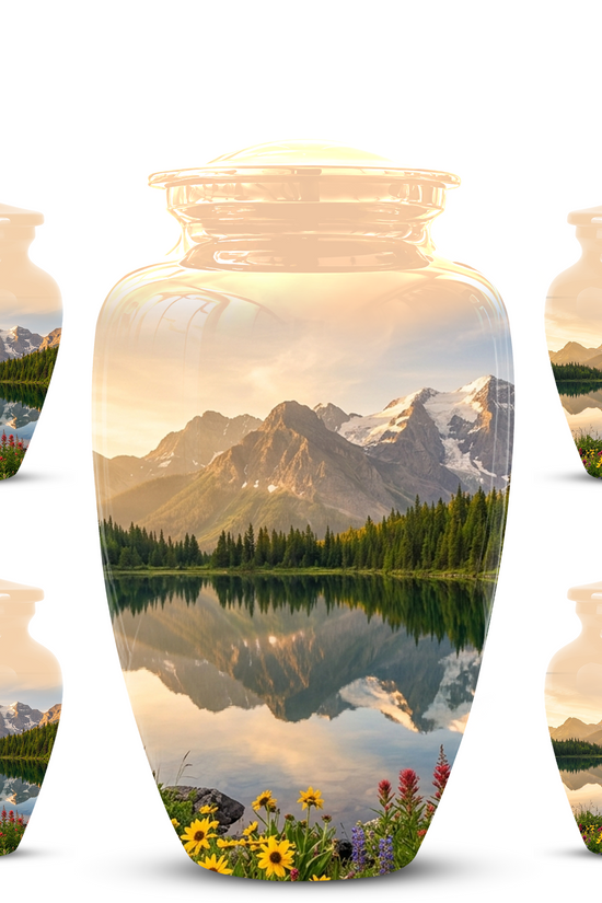 Mountain Cremation Urns For Ashes - Beautiful Funeral Urns For Nature Lovers