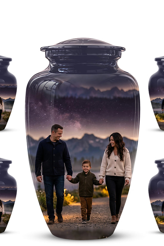 Father, Son & Mother Memorial Urn - Beautiful Tribute Urns For Loved Ones