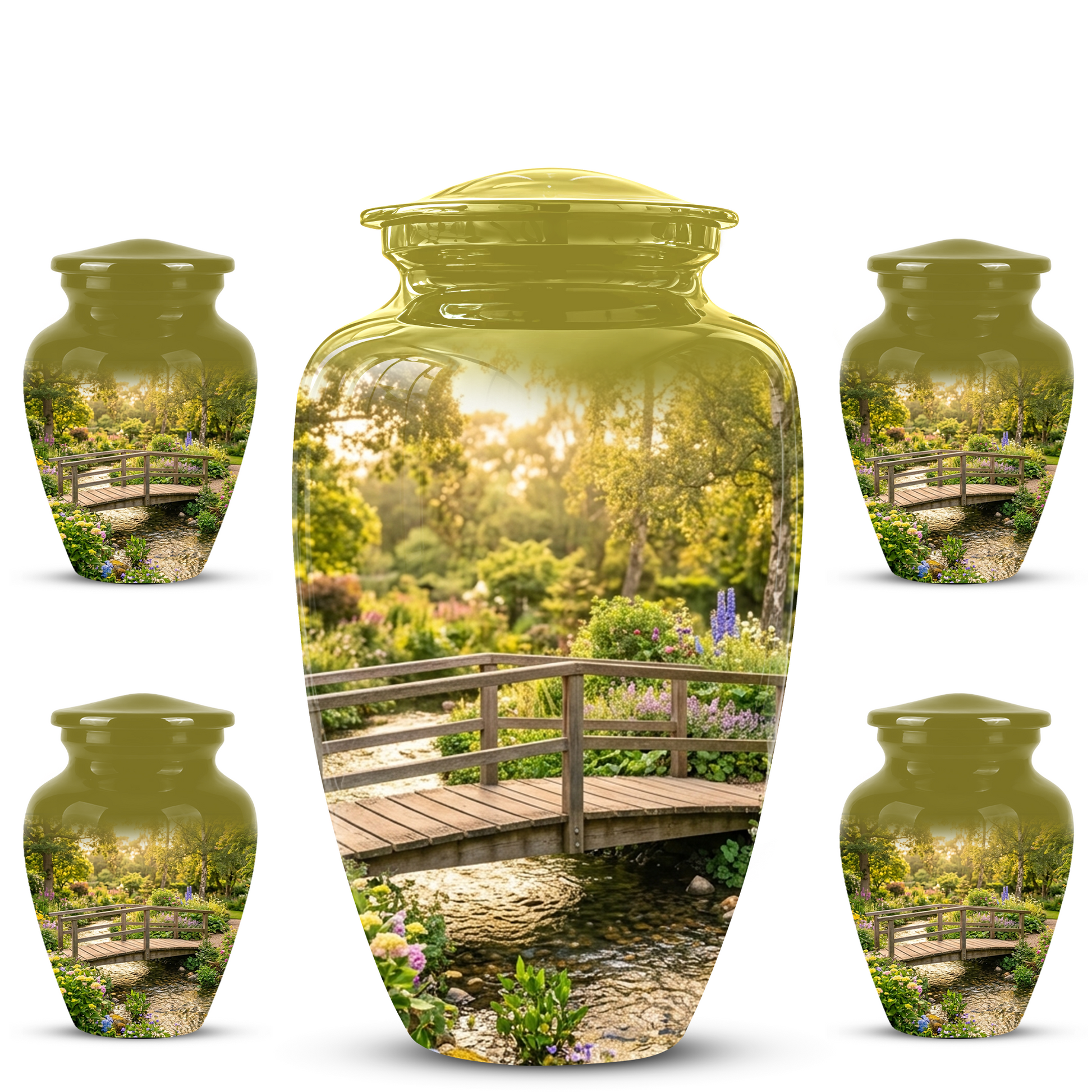 Beautiful Cremation Urns For Nature Lovers - Bridge Scenic Burial Urns