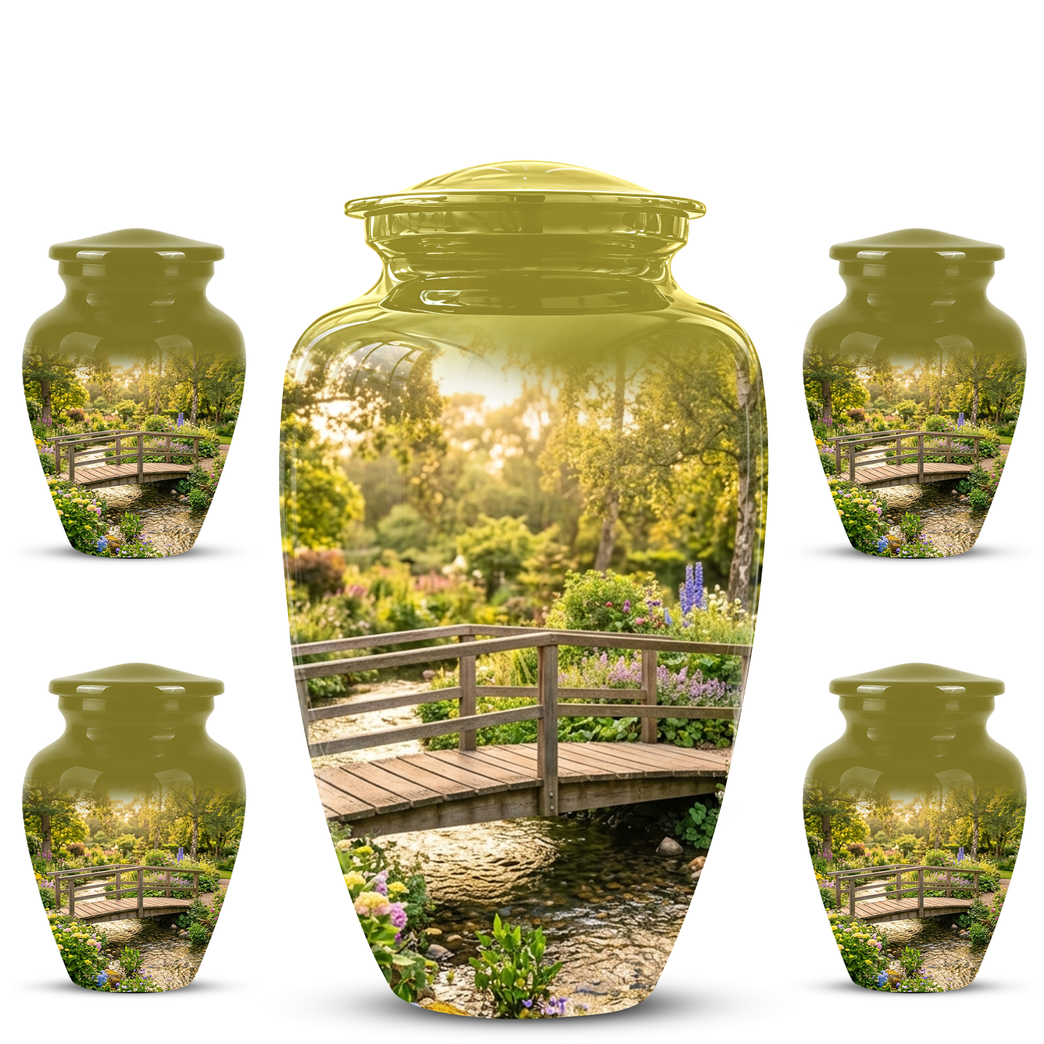 Beautiful Cremation Urns For Nature Lovers - Bridge Scenic Burial Urns