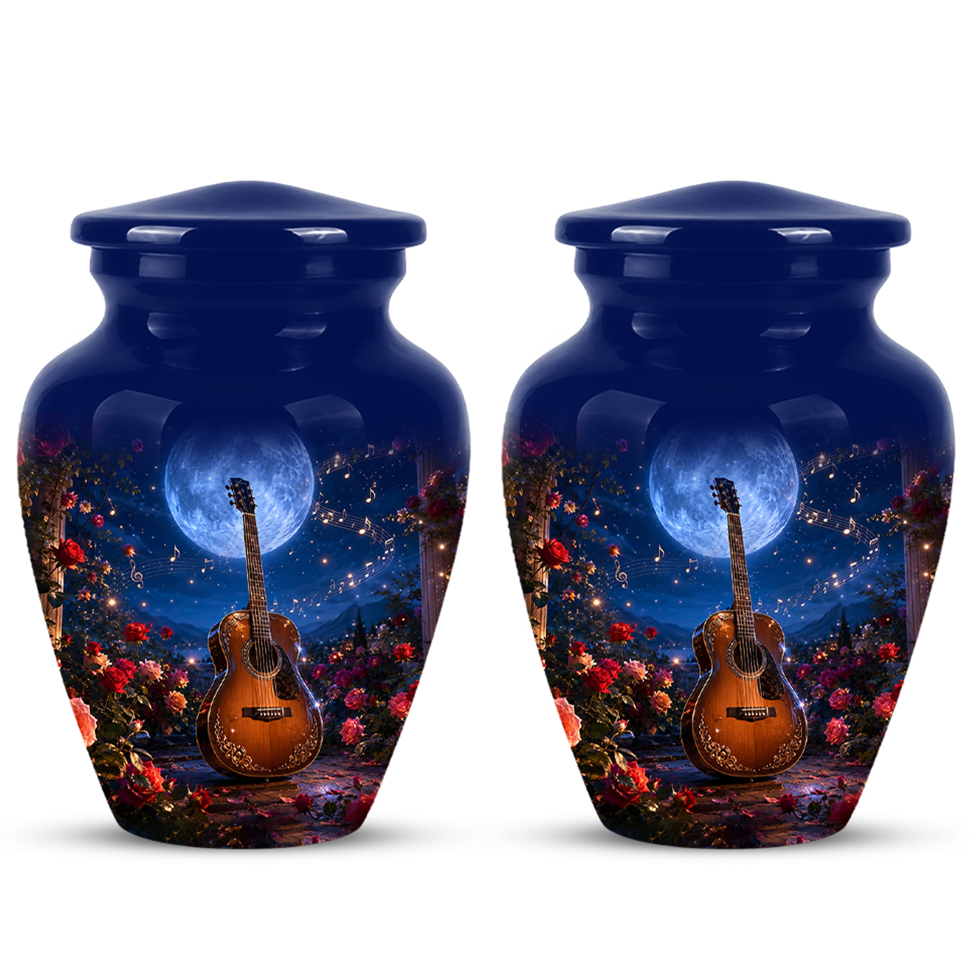Guitar Memorial Urn - Personalized Cremation Urns For Men&Women Ashes