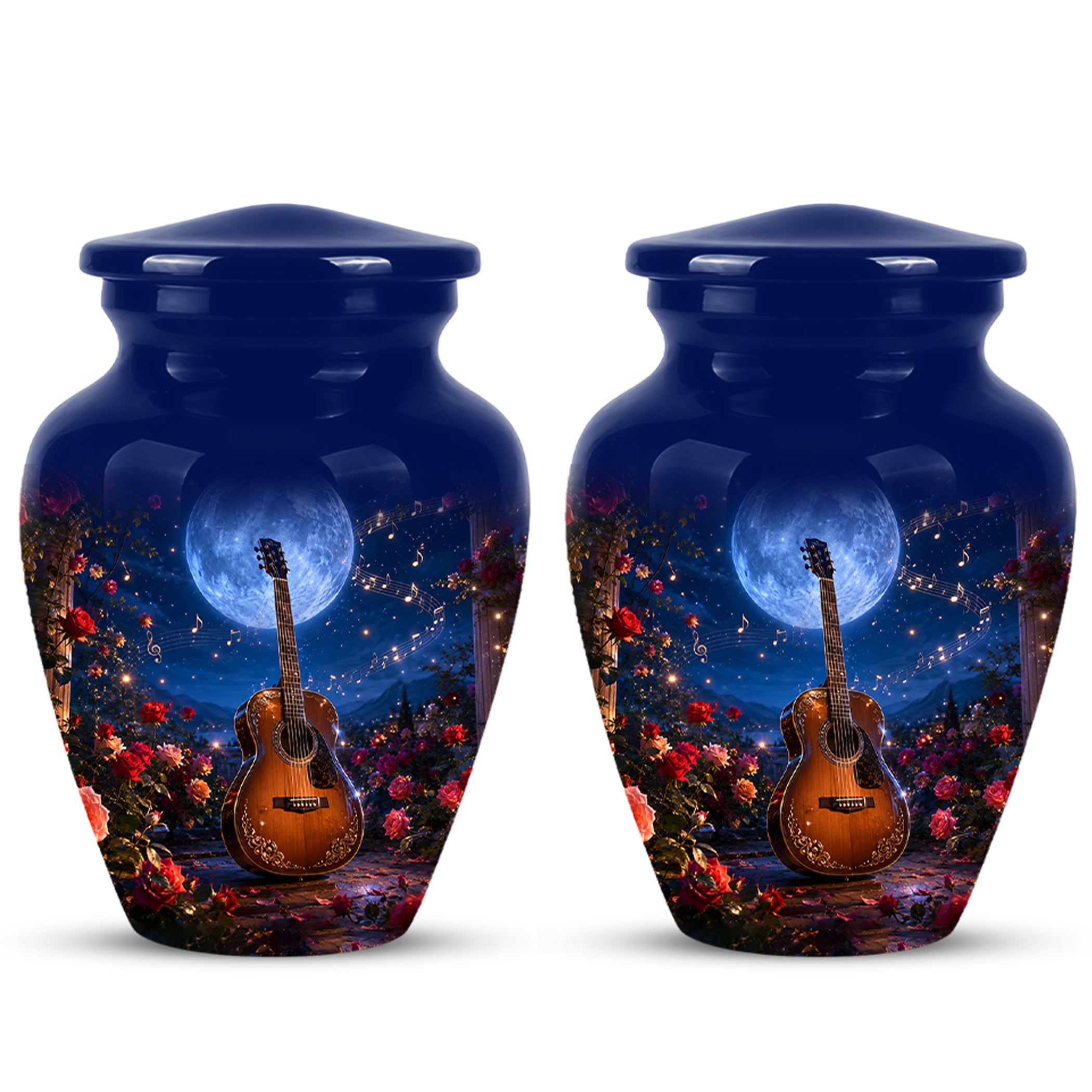 Guitar Memorial Urn - Personalized Cremation Urns For Men&Women Ashes