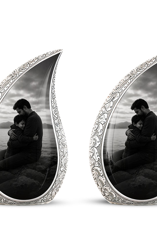 Personalized Father Cremation Urn - Memorial Tribute Urns For Fathers