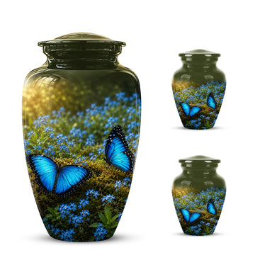 10 inch Large Urn with 2 Keepsake 3inch