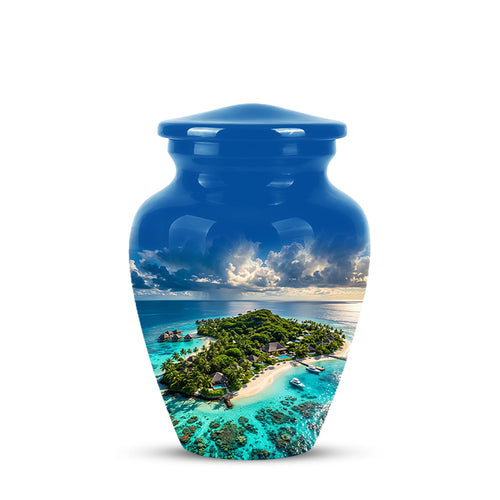 Beach Urns For Human Ashes - Custom Eternal Peaceful Tribute Urns