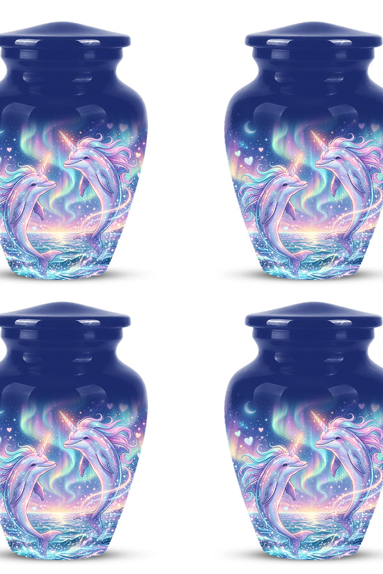 Baby Dolphin Cremation Urn - Personalized Artistic Urns For Human Ashes
