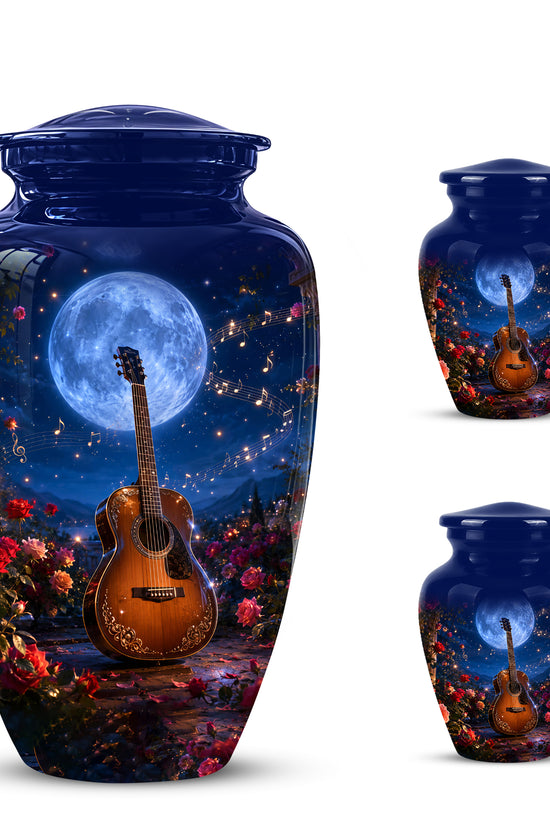 Guitar Memorial Urn - Personalized Cremation Urns For Men&Women Ashes